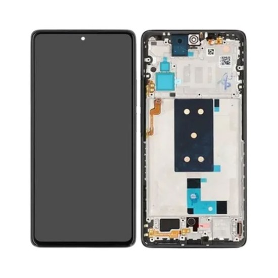 Touch+Display com Frame Xiaomi Mi 11t 5G/Mi 11t Pro 5G 6,6" Preto